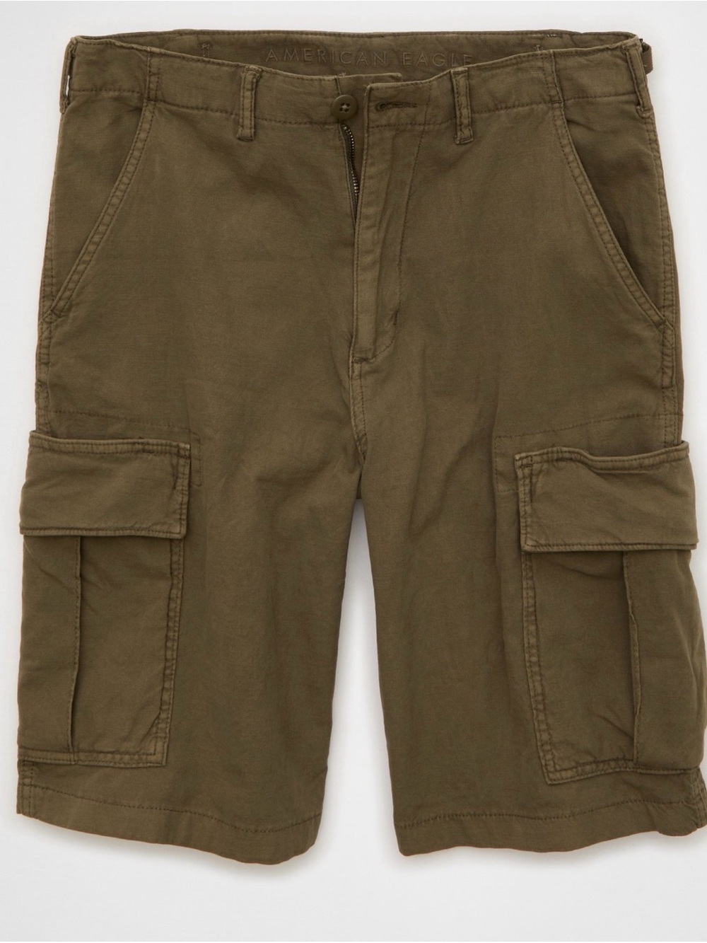 American Eagle Outfitters Olive Green Cargo Shorts